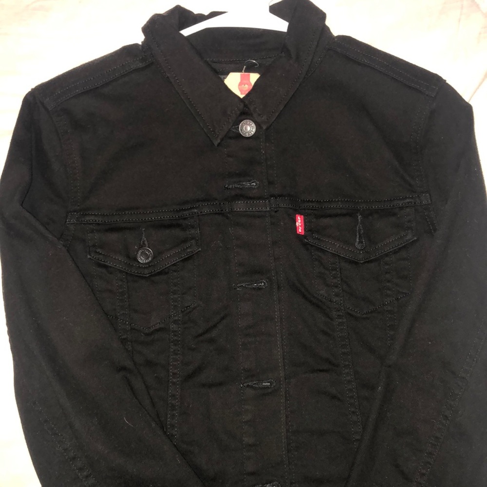 Black Levi Jean Jacket